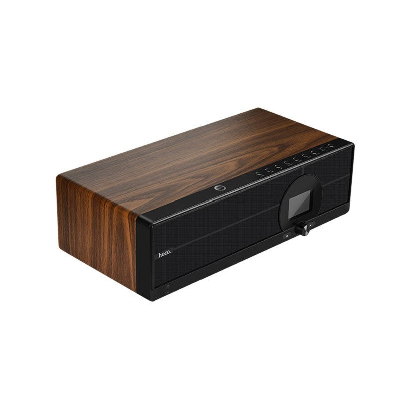 Speaker “BS13 Cobalt Wooden” tabletop wired and wireless