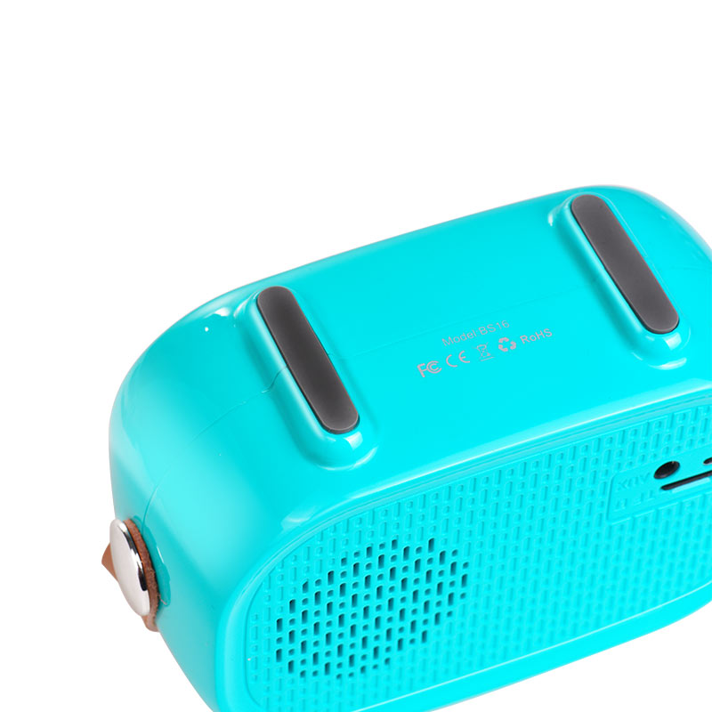 Speaker «BS16 Voice reminder» retro wireless portable loudspeaker