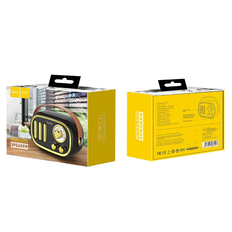 Speaker «BS16 Voice reminder» retro wireless portable loudspeaker