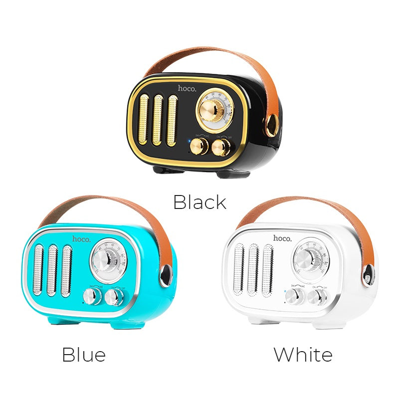 Speaker «BS16 Voice reminder» retro wireless portable loudspeaker