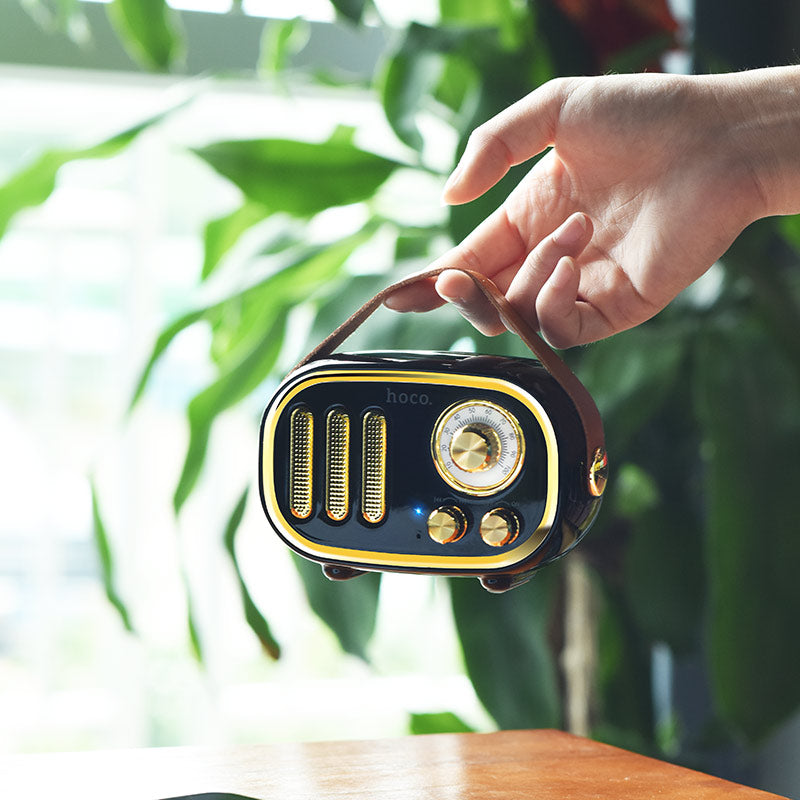 Speaker «BS16 Voice reminder» retro wireless portable loudspeaker