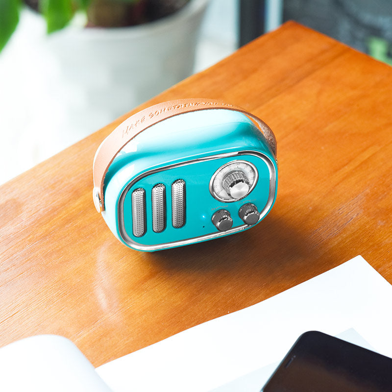 Speaker «BS16 Voice reminder» retro wireless portable loudspeaker