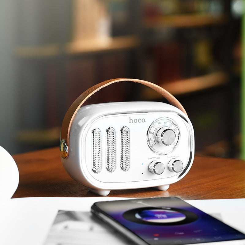 Speaker «BS16 Voice reminder» retro wireless portable loudspeaker