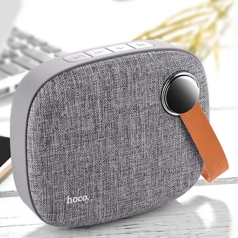 Speaker «BS8 Plain textile» desktop wireless loudspeaker