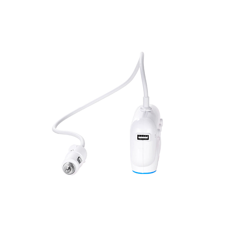 Car charger «C1» dual USB triple cigarette lighter charging adapter