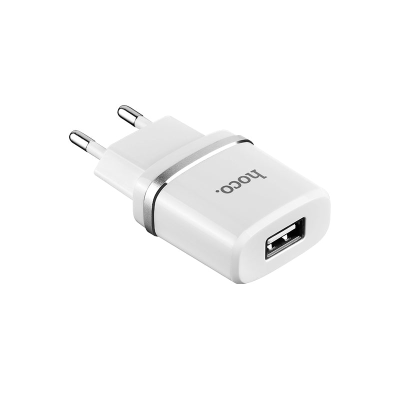 Wall charger “C11 Smart” EU plug single USB charging adapter
