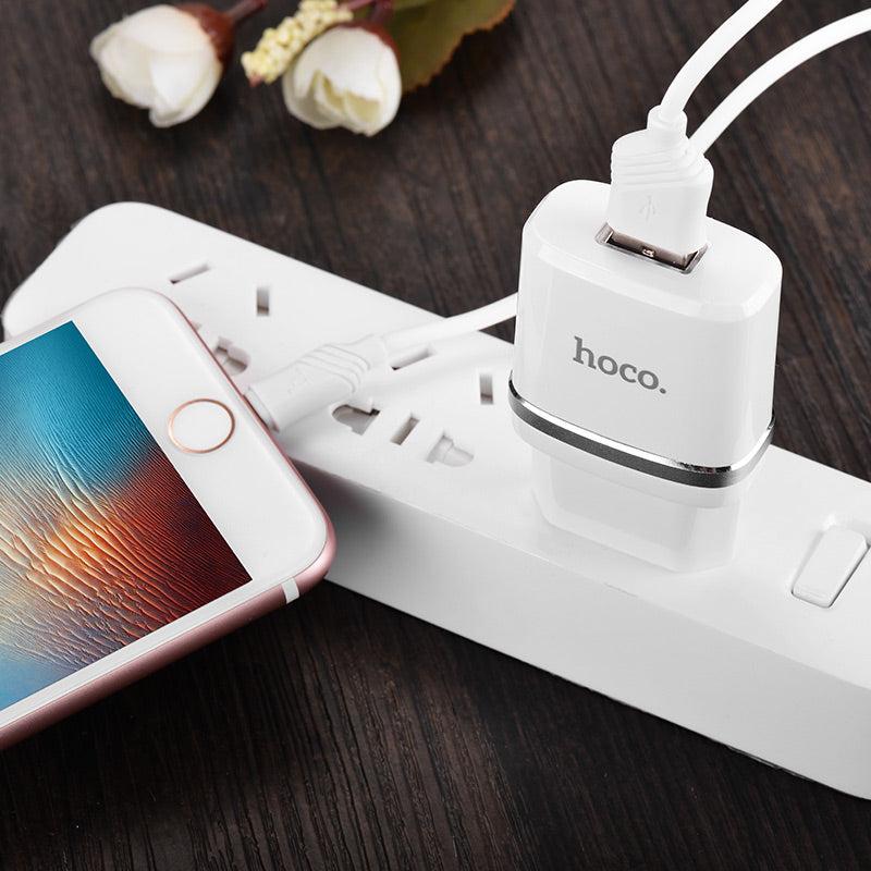 Wall charger “C11 Smart” EU plug single USB charging adapter