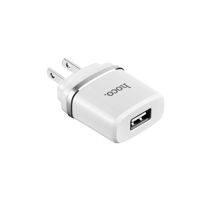 Wall charger “C11A Smart” US plug single USB charging adapter