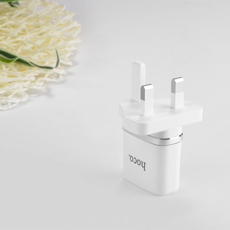 Wall charger “C11B Smart” UK plug single USB charging adapter