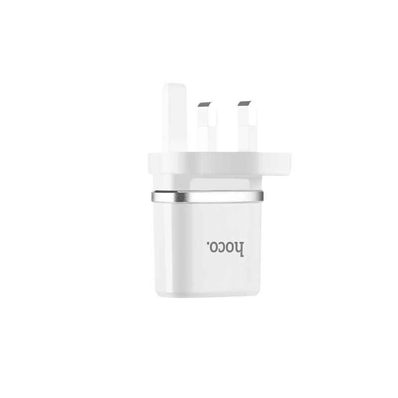Wall charger “C11B Smart” UK plug single USB charging adapter