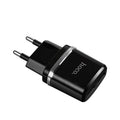 Wall charger “C12 Smart” EU plug double USB charging adapter