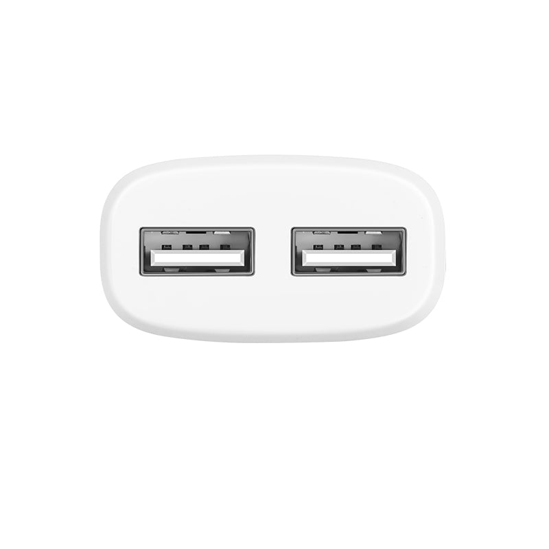 Wall charger “C12 Smart” EU plug double USB charging adapter