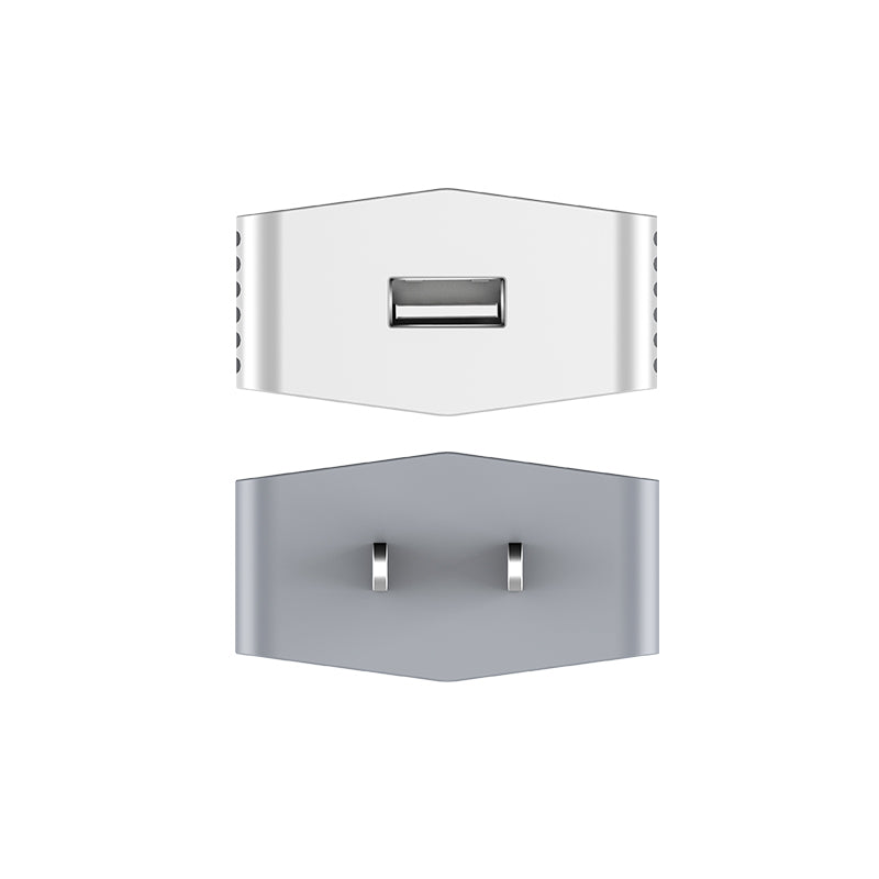 Wall charger “C13A” US plug single USB charging adapter