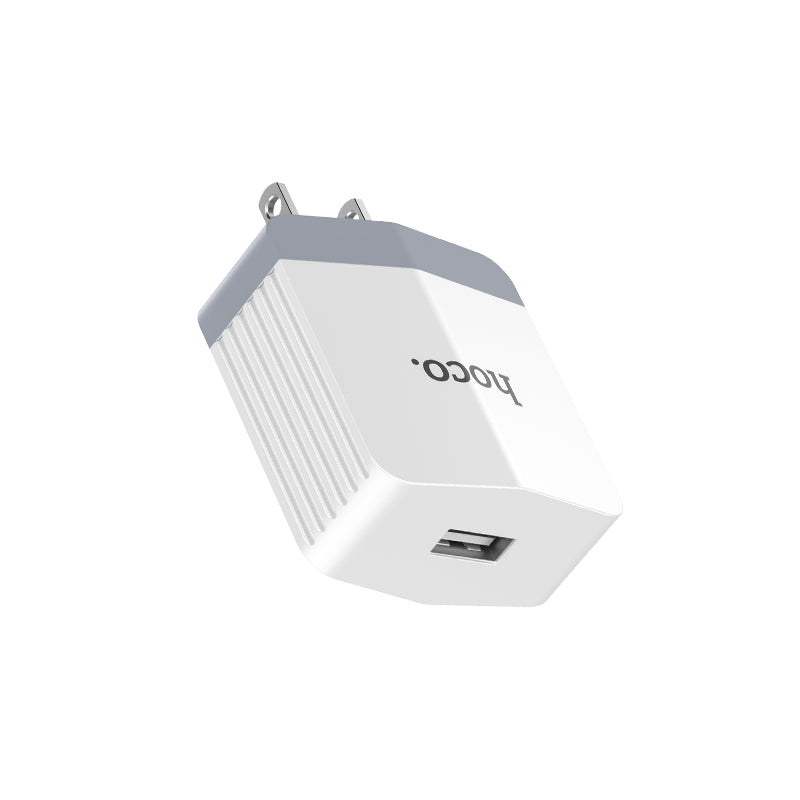 Wall charger “C13A” US plug single USB charging adapter