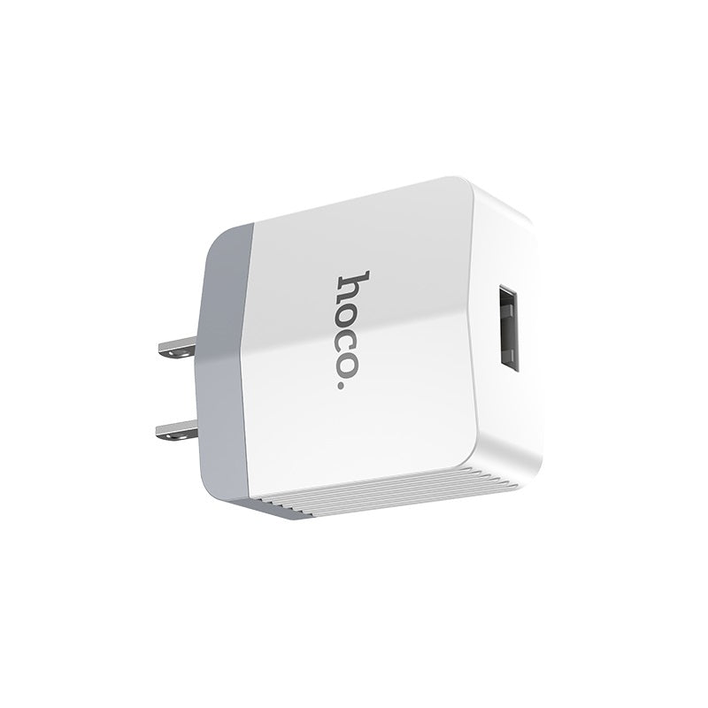 Wall charger “C13A” US plug single USB charging adapter