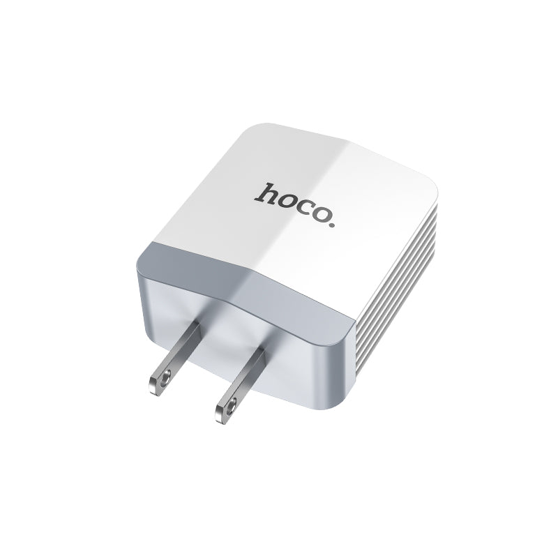 Wall charger “C13B” US plug dual USB charging adapter