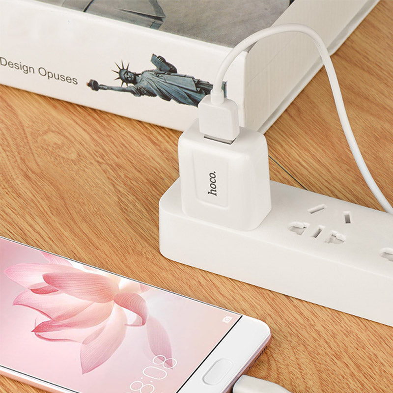 Wall charger “C2” CN plug single USB charging adapter