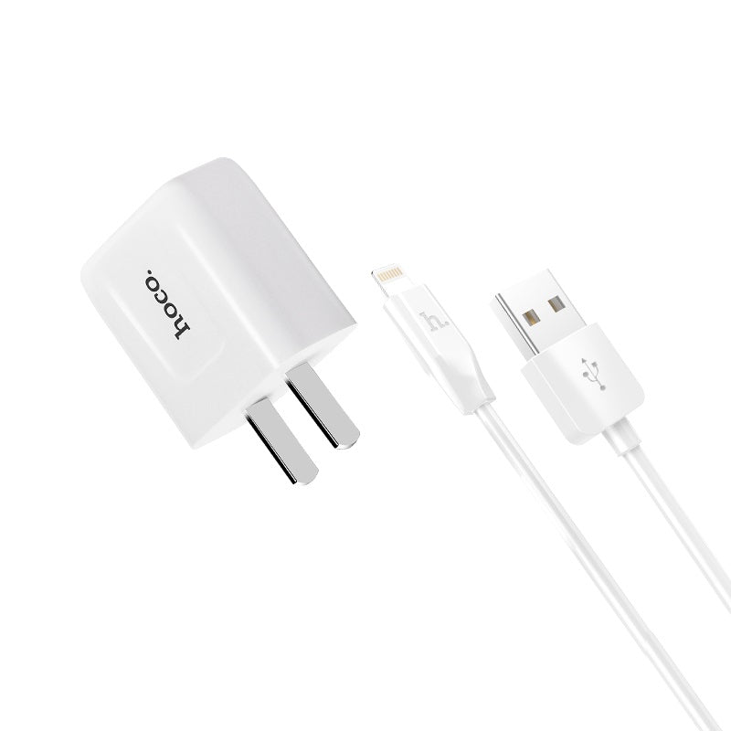 Wall charger “C2” CN plug single USB charging adapter