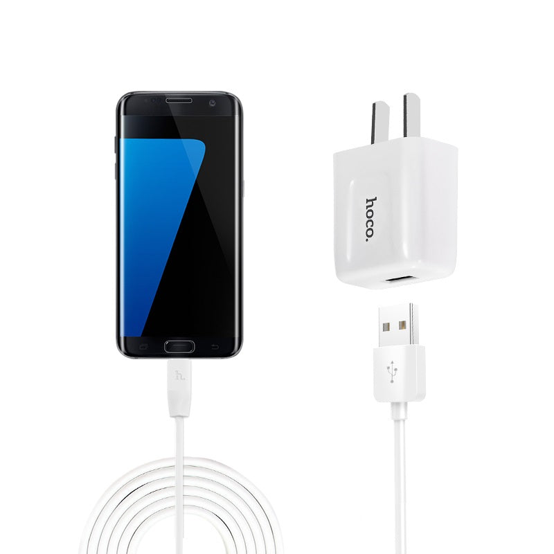 Wall charger “C2” CN plug single USB charging adapter