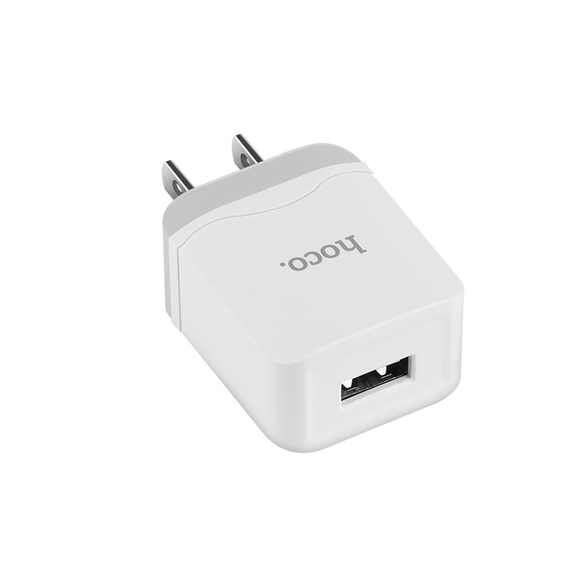 Wall charger “C22 Little superior” US plug single USB set with cable