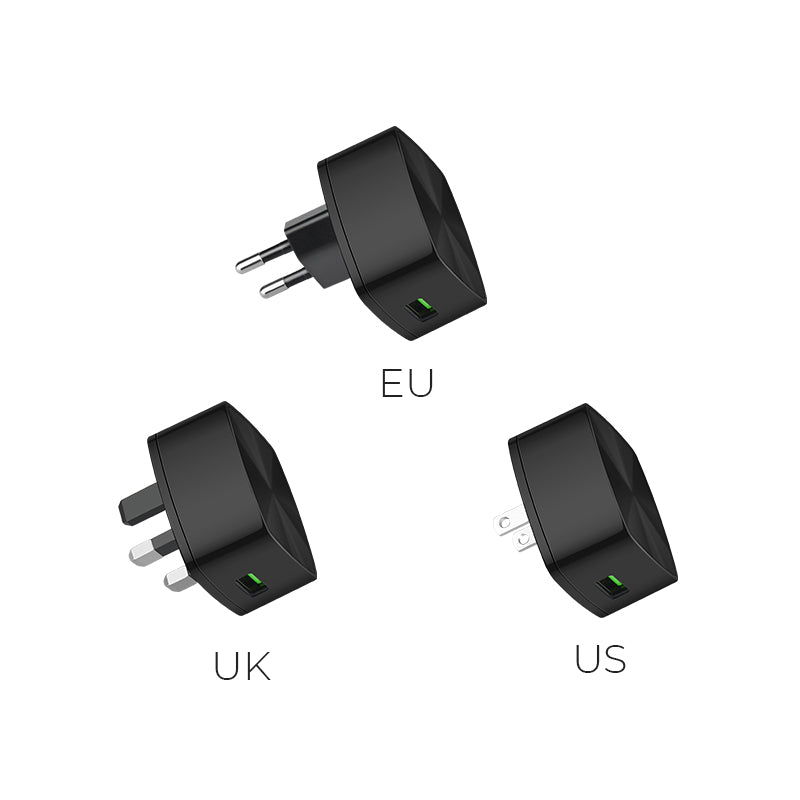 Wall charger “C26 Mighty power” QC3.0 single USB charging adapter