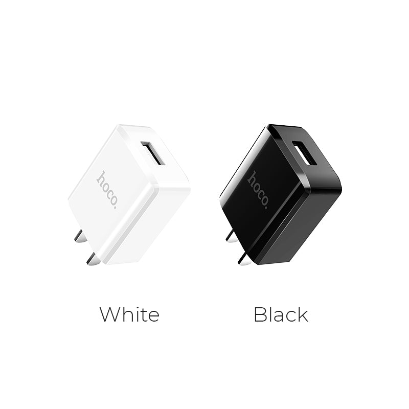Wall charger “C27 Vigorous”  US plug single USB charging adapter