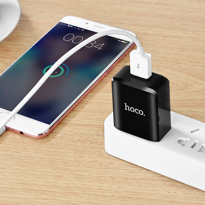 Wall charger “C27 Vigorous”  US plug single USB charging adapter