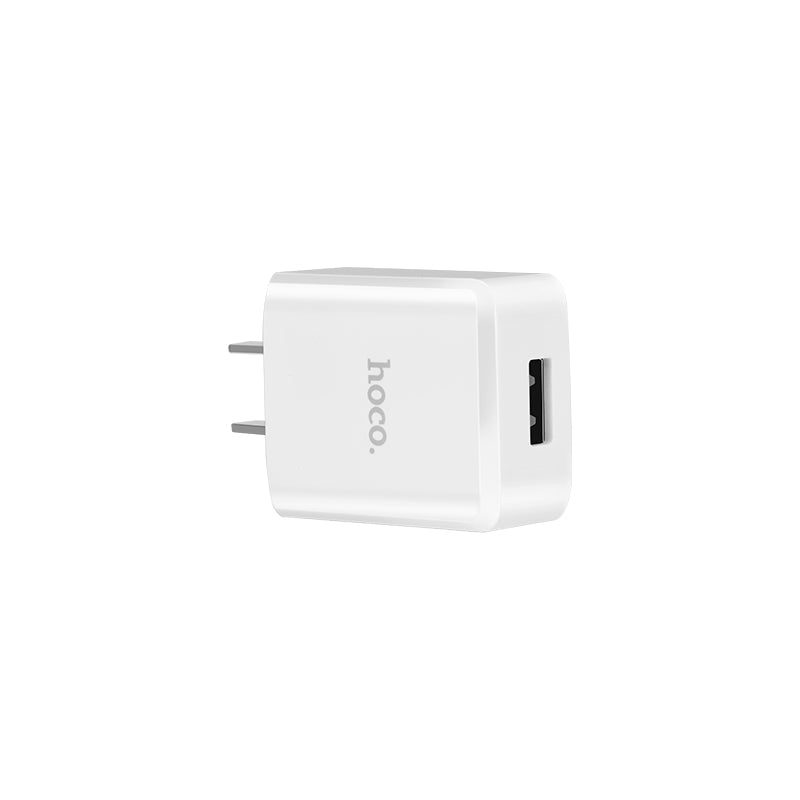 Wall charger “C27 Vigorous”  US plug single USB charging adapter