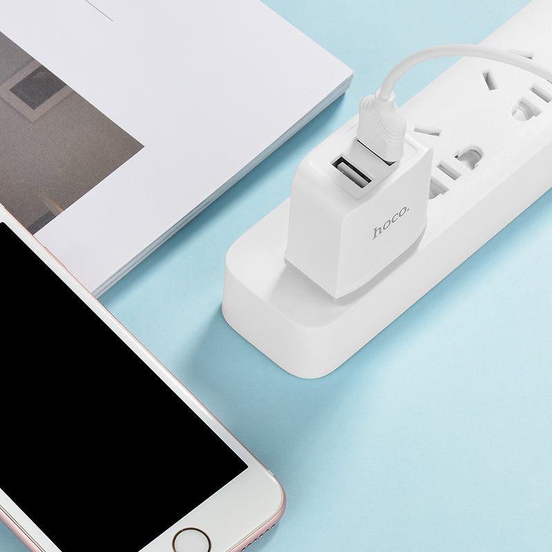 Wall charger “C33 Little superior” US plug dual USB