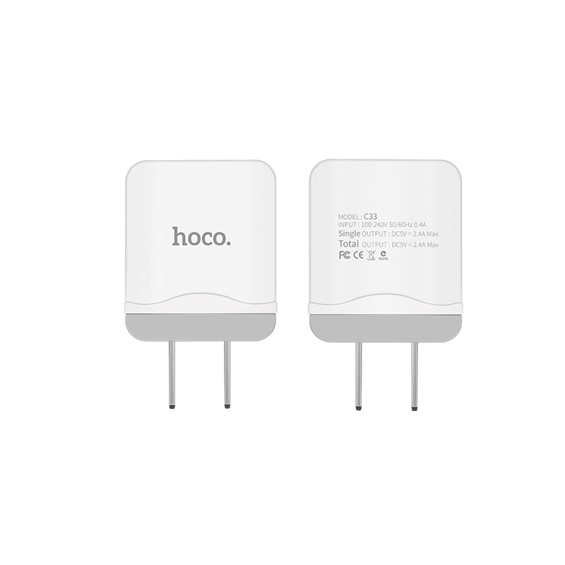 Wall charger “C33 Little superior” US plug dual USB