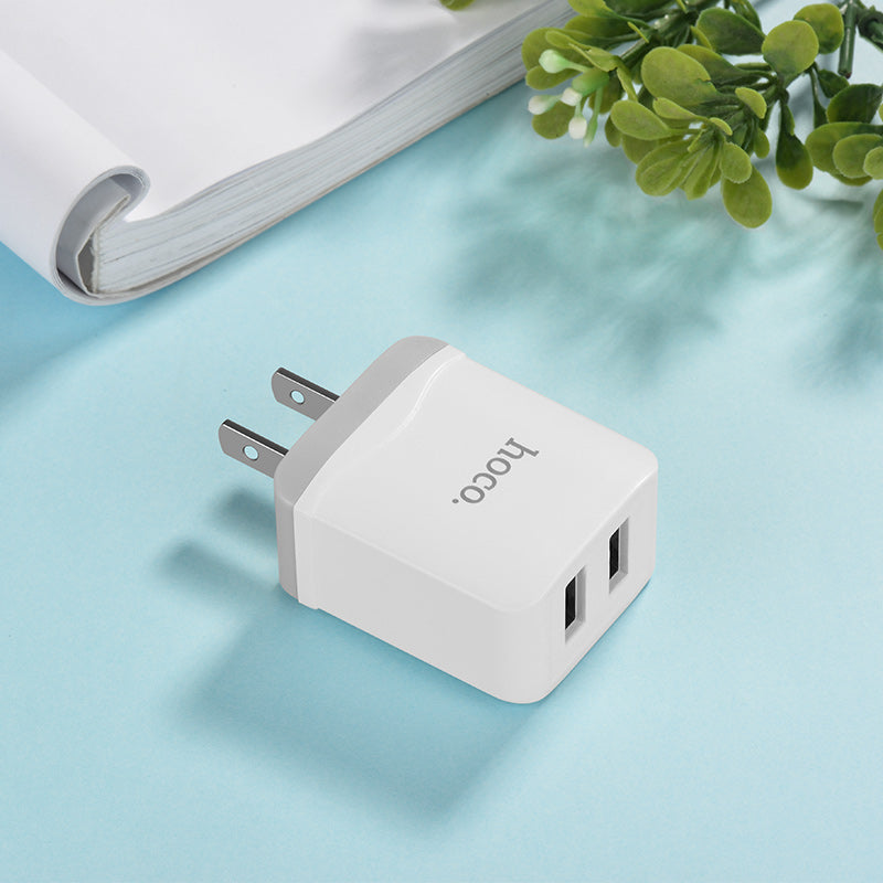 Wall charger “C33 Little superior” US plug dual USB