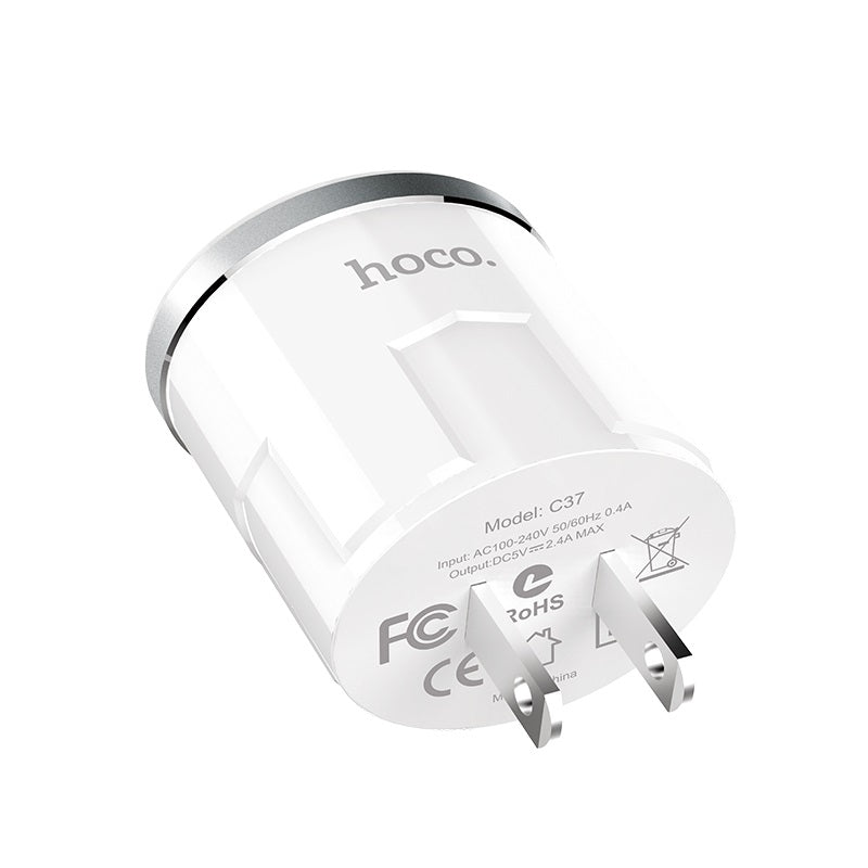 Wall charger “C37 Thunder power” US single USB charging adapter