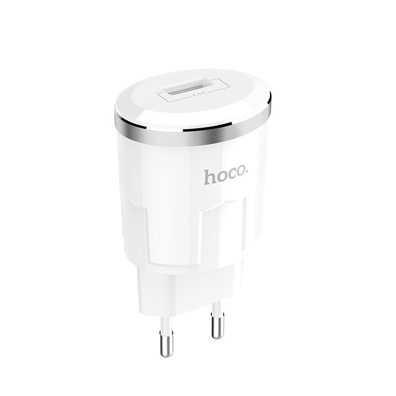 Wall charger “C37A Thunder power” EU single USB charging adapter