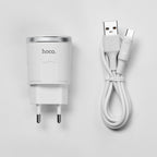 Wall charger “C37A Thunder power” EU single USB charging adapter