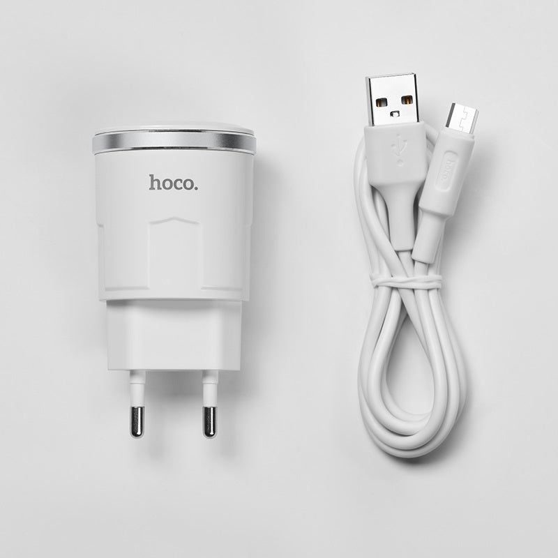 Wall charger “C37A Thunder power” EU single USB charging adapter