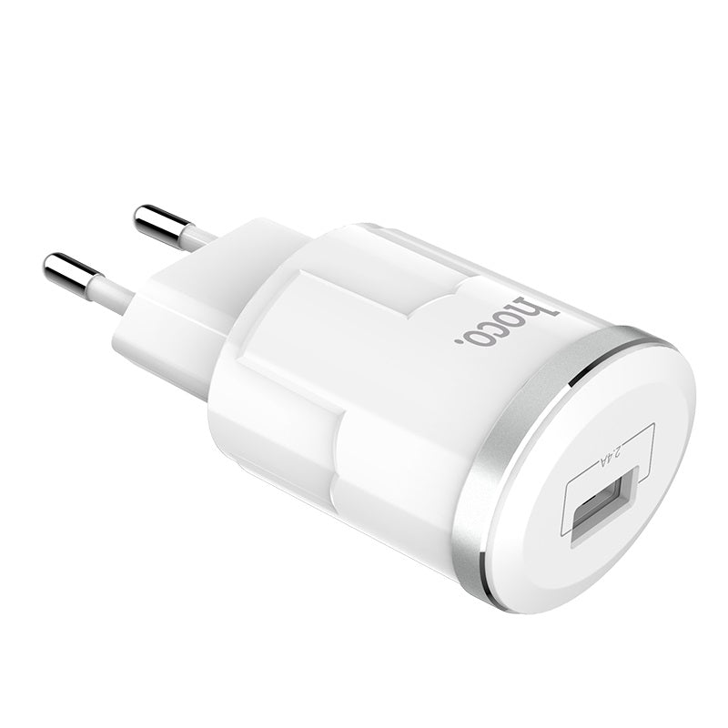 Wall charger “C37A Thunder power” EU single USB charging adapter