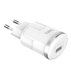 Wall charger “C37A Thunder power” EU single USB charging adapter