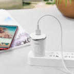 Wall charger “C37A Thunder power” EU single USB charging adapter