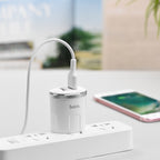 Wall charger “C38 Thunder power” US dual USB charging adapter