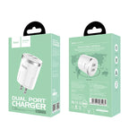 Wall charger “C38 Thunder power” US dual USB charging adapter