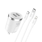 Wall charger “C38 Thunder power” US dual USB charging adapter