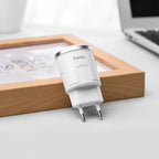 Wall charger “C38A Thunder power” EU dual USB charging adapter