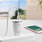 Wall charger “C38A Thunder power” EU dual USB charging adapter