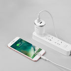 Wall charger “C38A Thunder power” EU dual USB charging adapter