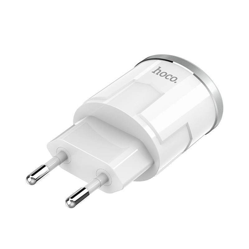 Wall charger “C38A Thunder power” EU dual USB charging adapter