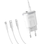 Wall charger “C38A Thunder power” EU dual USB charging adapter