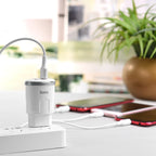 Wall charger “C38A Thunder power” EU dual USB charging adapter
