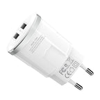 Wall charger “C38A Thunder power” EU dual USB charging adapter