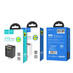 Wall charger “C39 Enchanting” US dual USB charging adapter