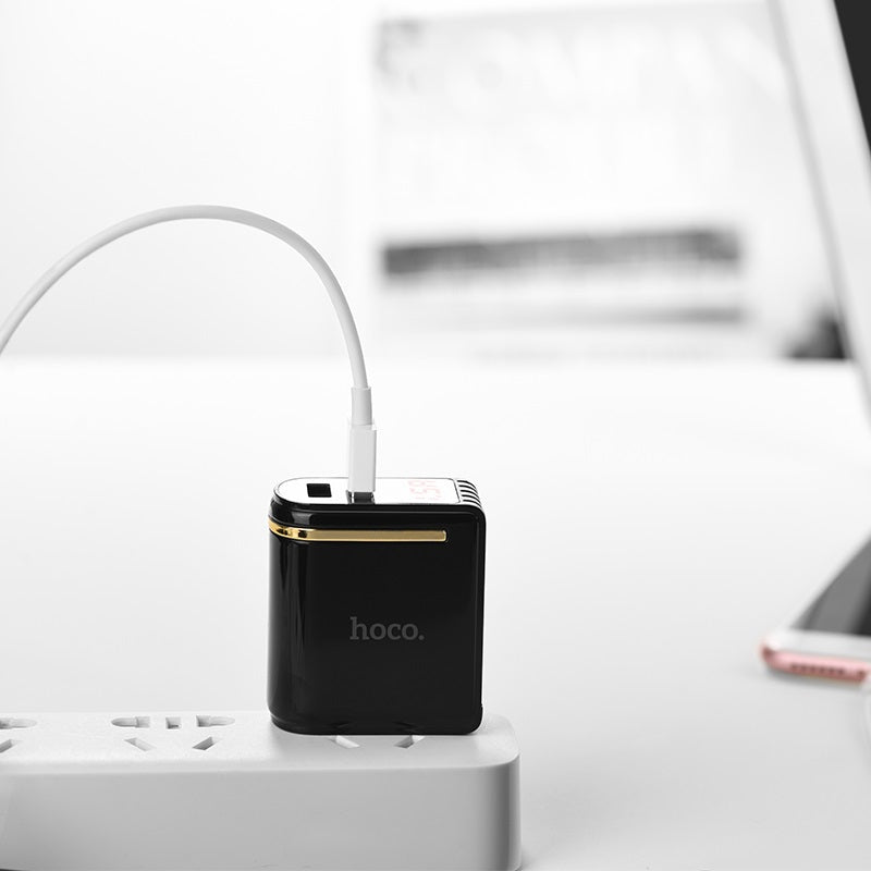 Wall charger “C39 Enchanting” US dual USB charging adapter